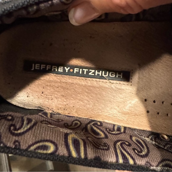 Casual Black Canvas Slip-On Loafers - Picture 4 of 5